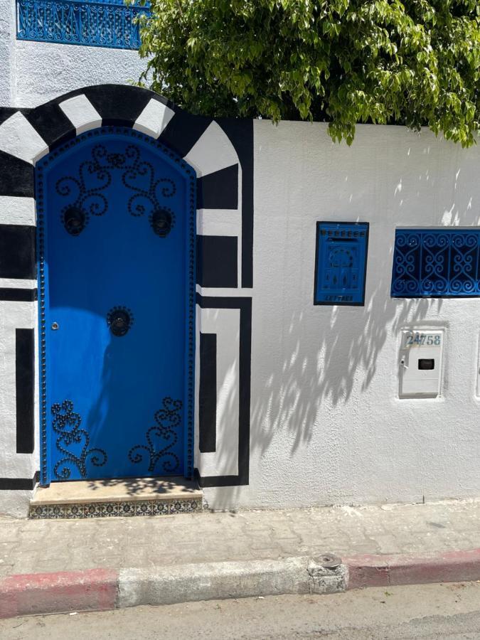 The Blue And White Perle Villa Сиди Бу Саид Екстериор снимка