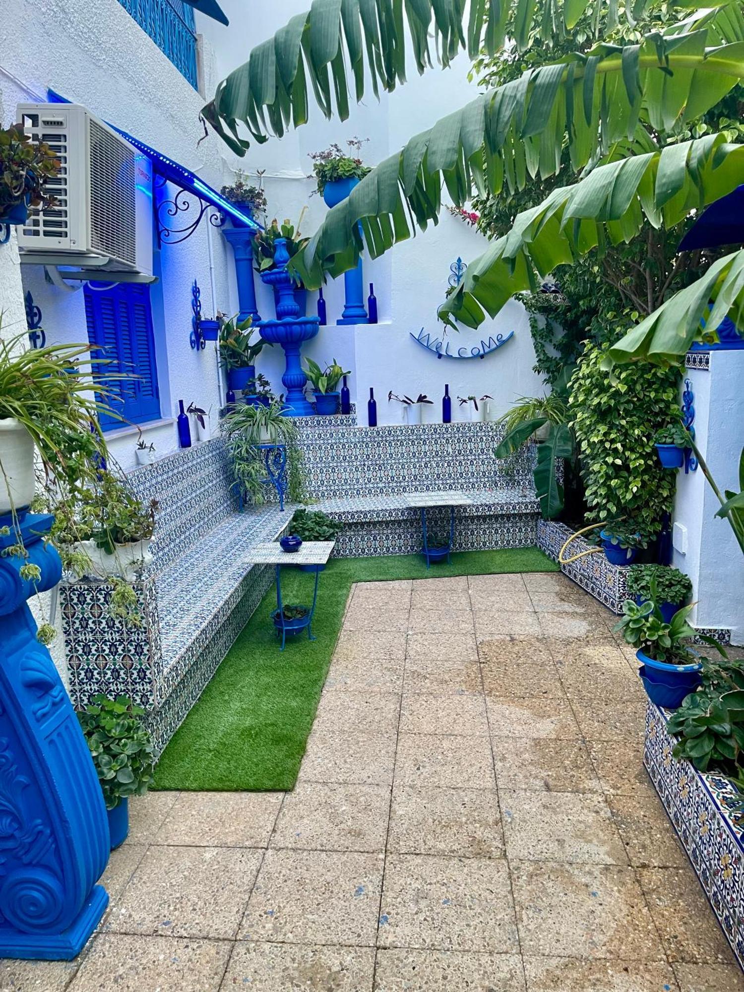 The Blue And White Perle Villa Сиди Бу Саид Екстериор снимка