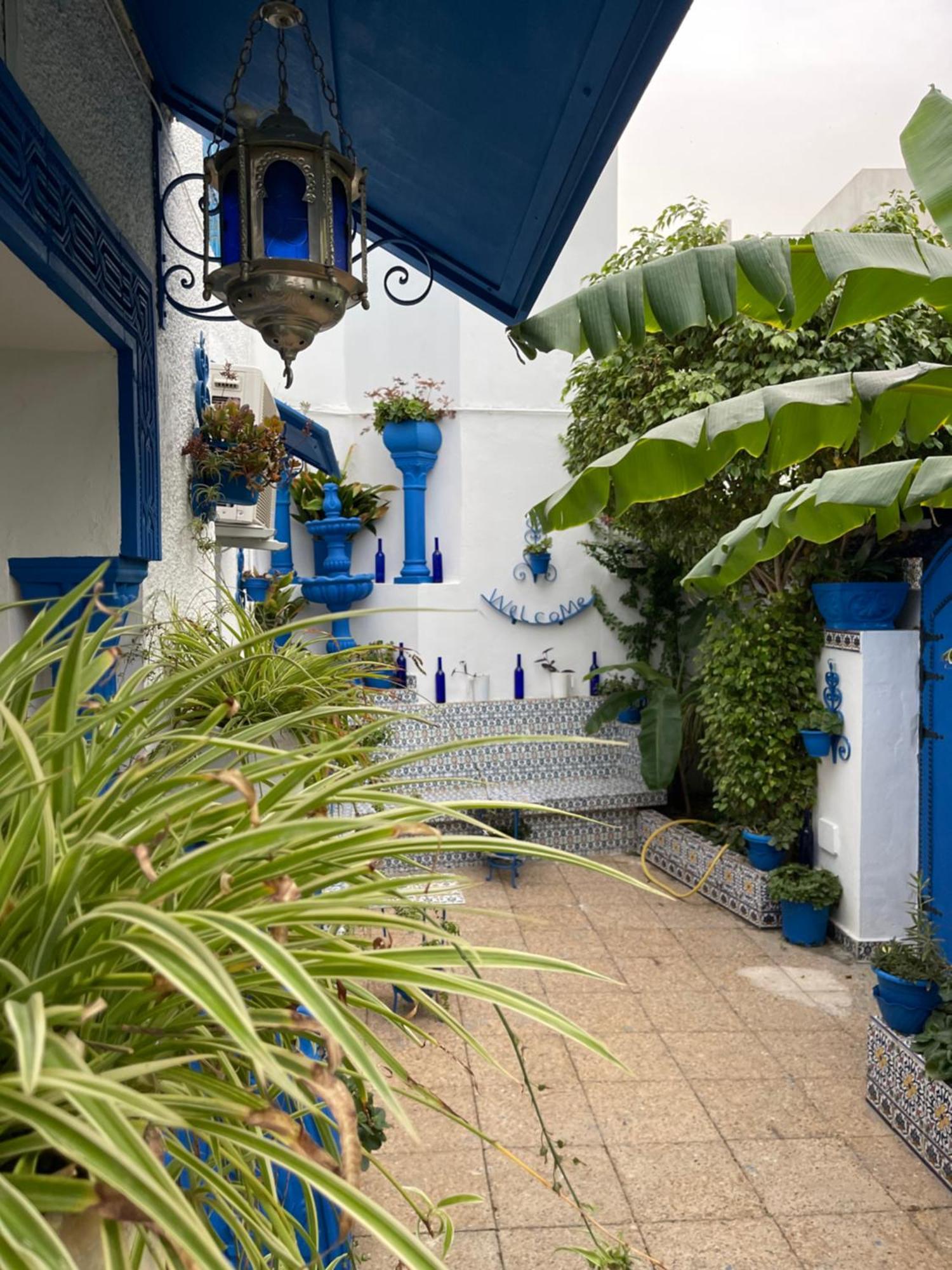 The Blue And White Perle Villa Сиди Бу Саид Екстериор снимка