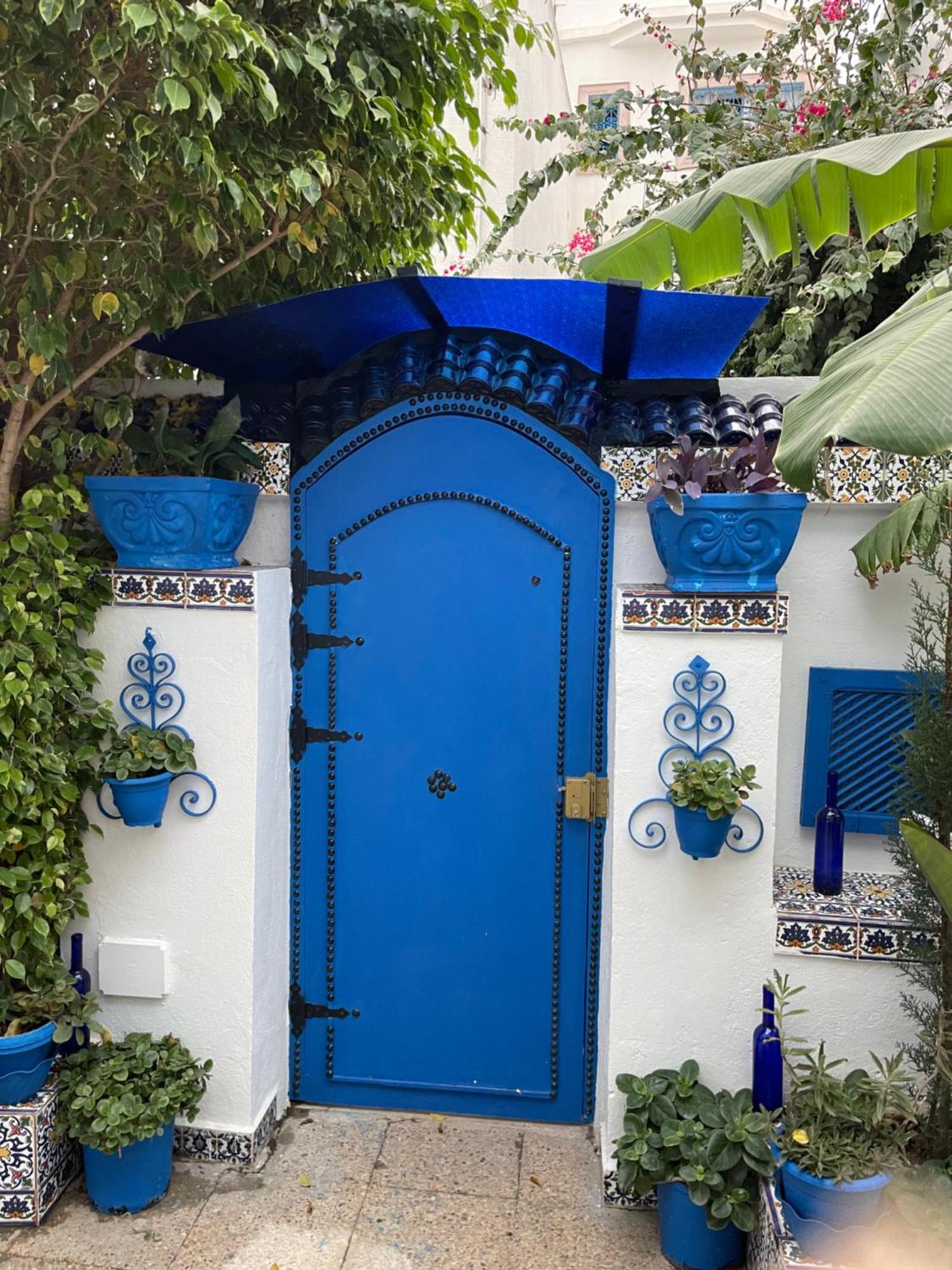 The Blue And White Perle Villa Сиди Бу Саид Екстериор снимка