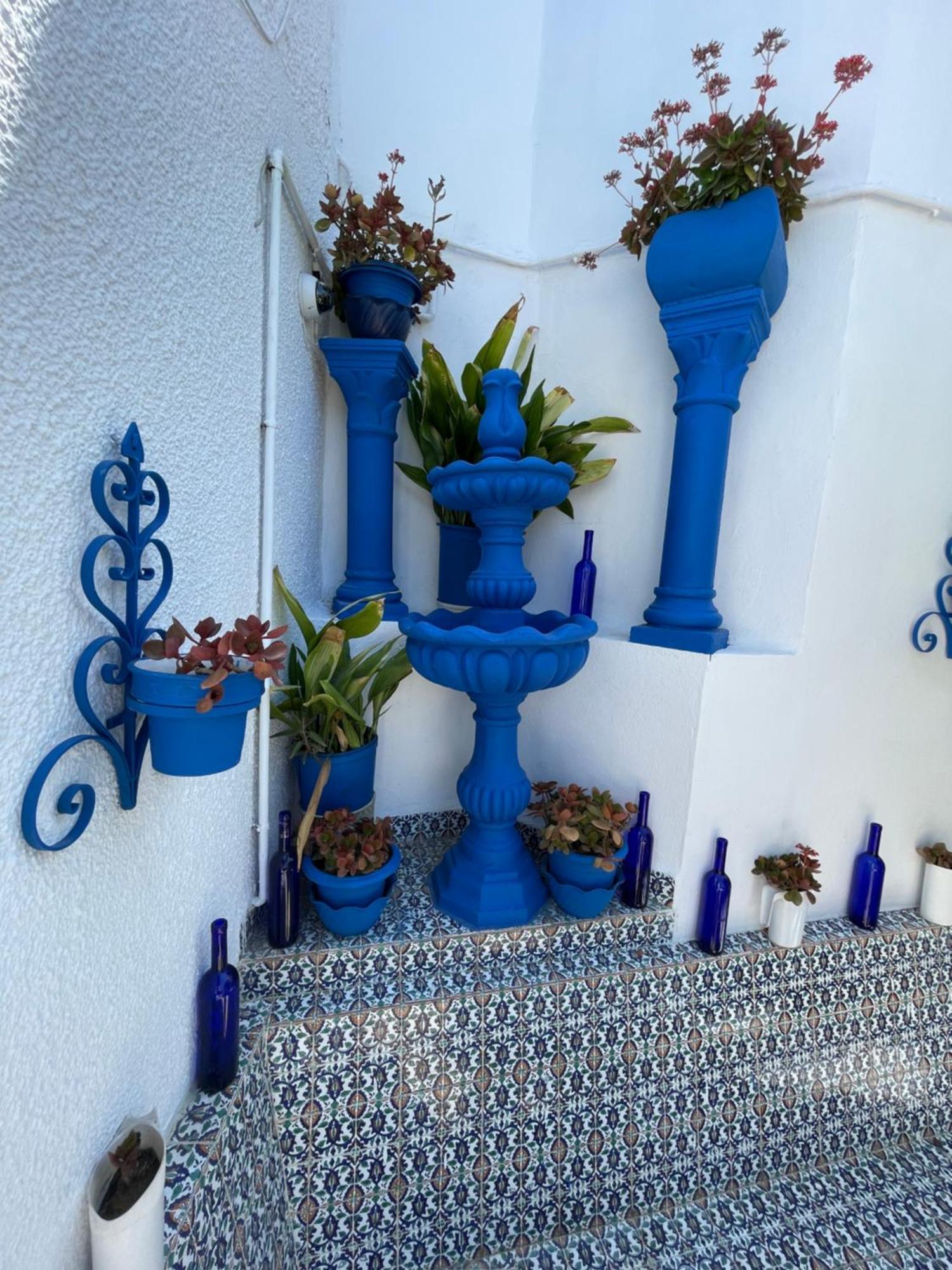 The Blue And White Perle Villa Сиди Бу Саид Екстериор снимка