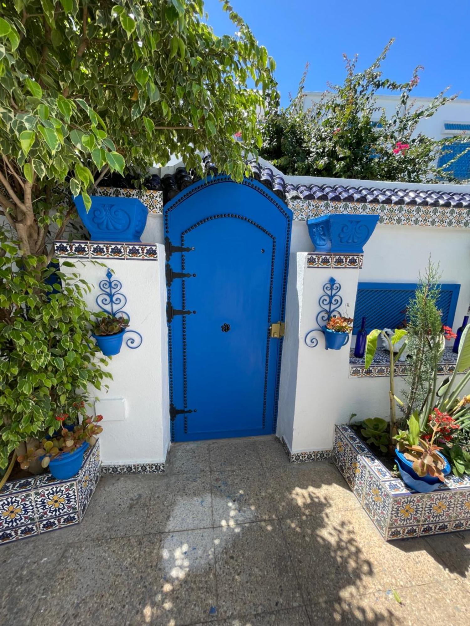 The Blue And White Perle Villa Сиди Бу Саид Екстериор снимка