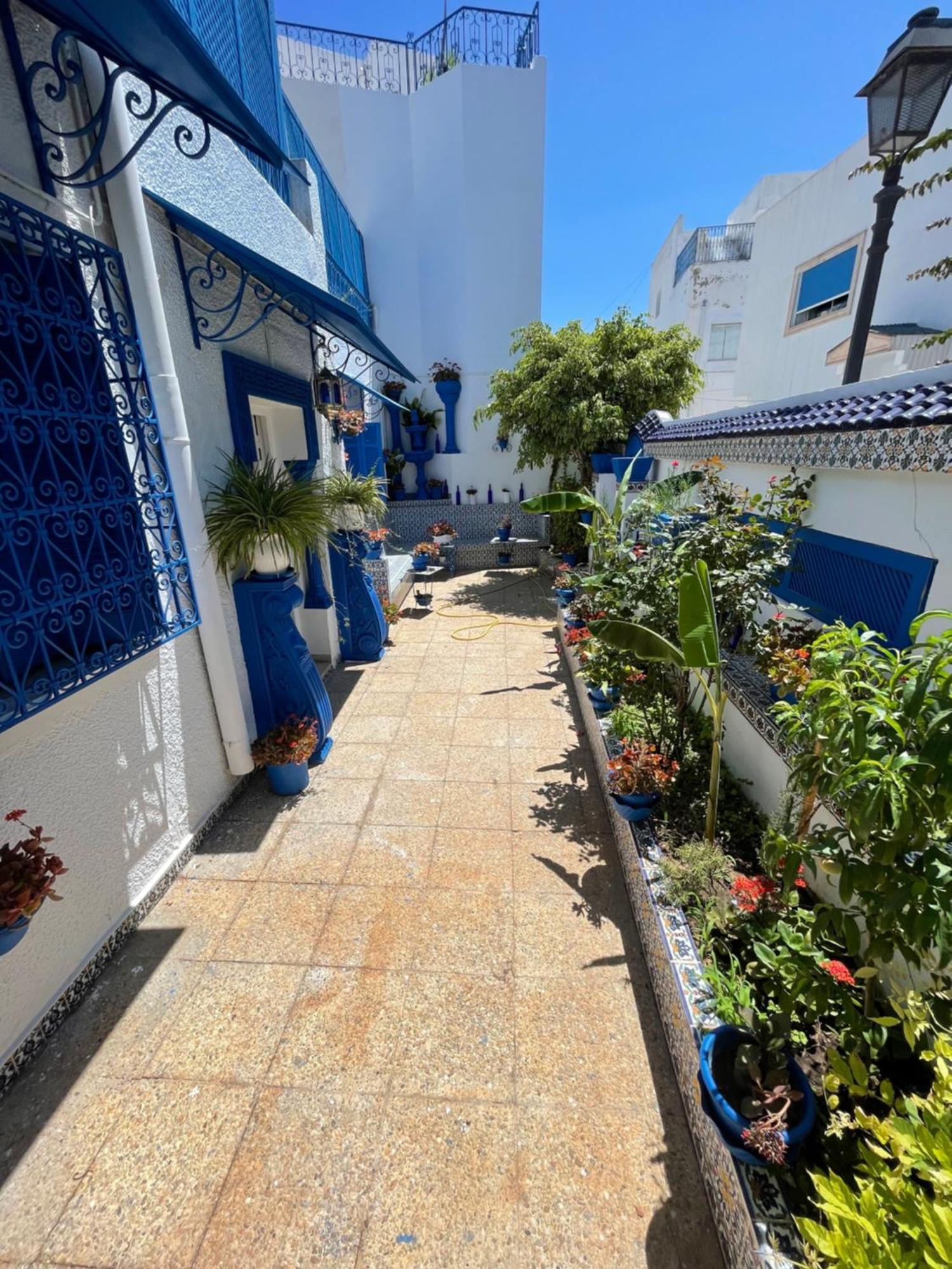 The Blue And White Perle Villa Сиди Бу Саид Екстериор снимка