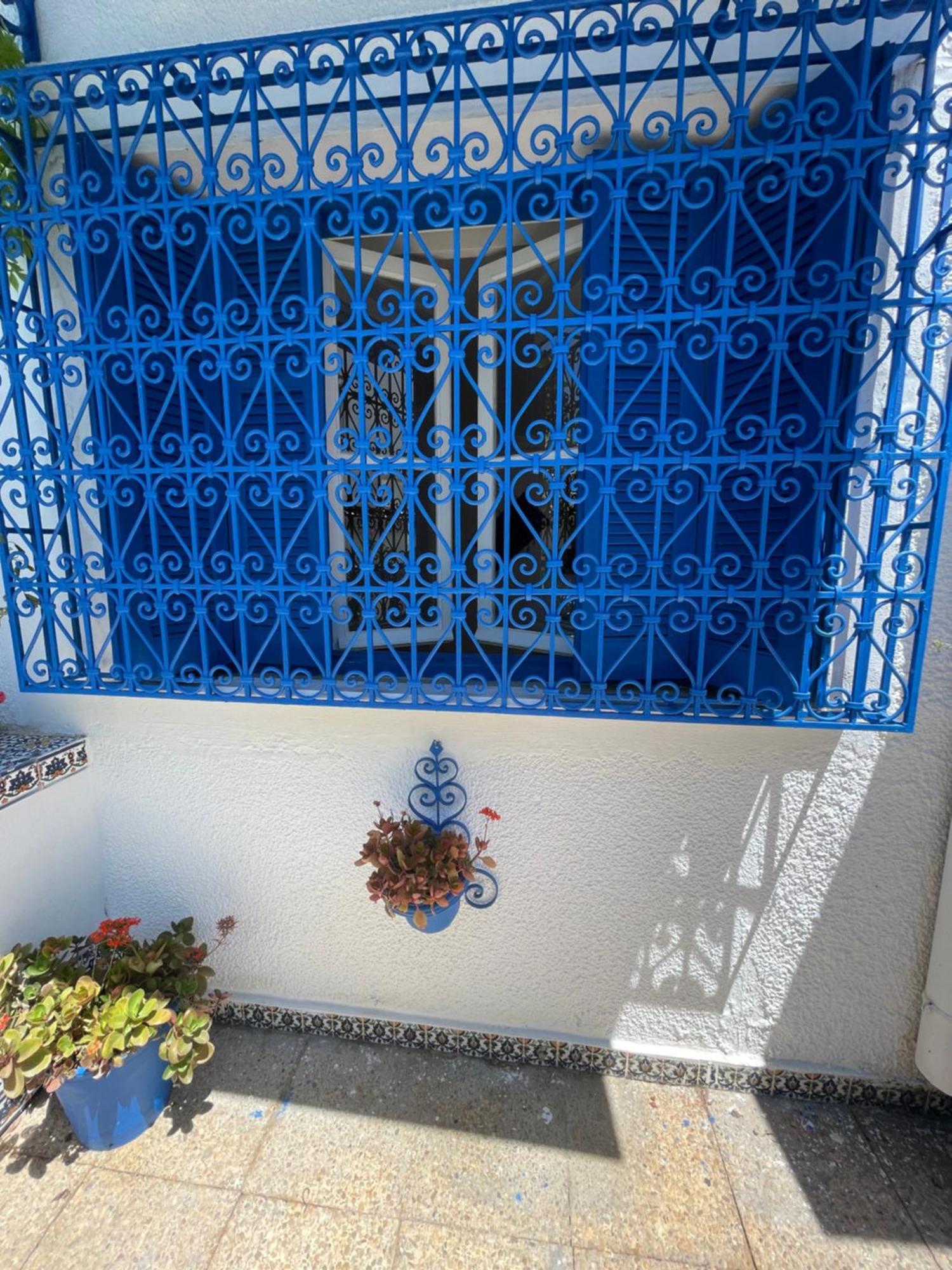 The Blue And White Perle Villa Сиди Бу Саид Екстериор снимка